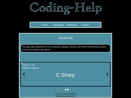 Csharp lesson 1 screenshot