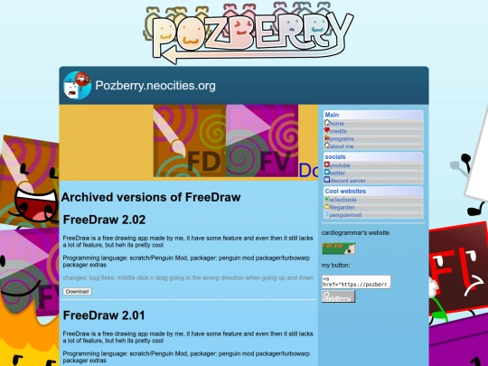 freedrawArchive screenshot