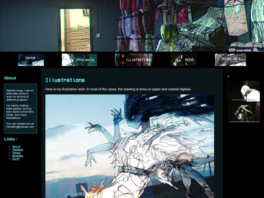 2DArtPage screenshot