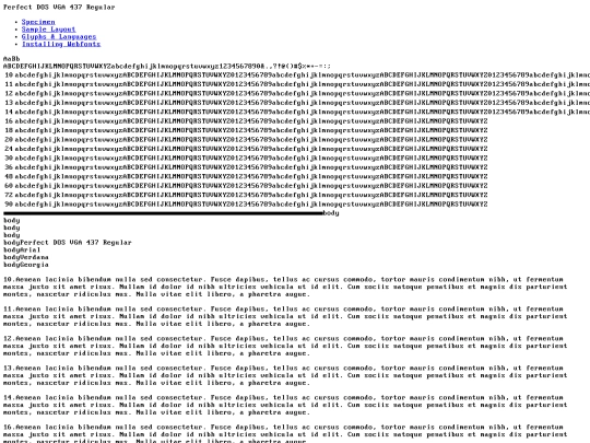 fonts/olddeathblue-demo screenshot
