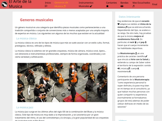 Final/generos screenshot