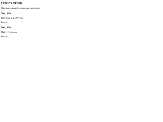 templates/writing screenshot