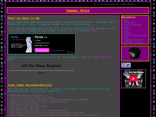 games screenshot