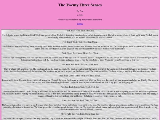 twentythreesenses screenshot