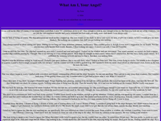 whatamiyourangel screenshot