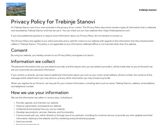 privacy-policy screenshot