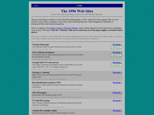 web-sites-1996 screenshot