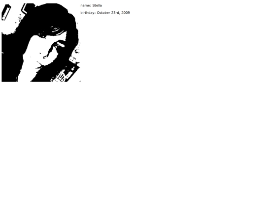 info screenshot