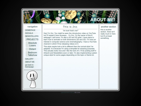 aboutme screenshot