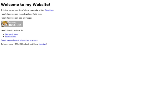 interactive screenshot