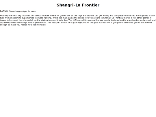 shangrila screenshot