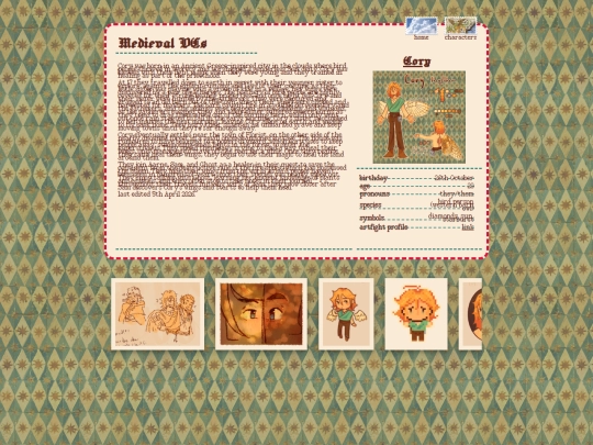characters-cory screenshot
