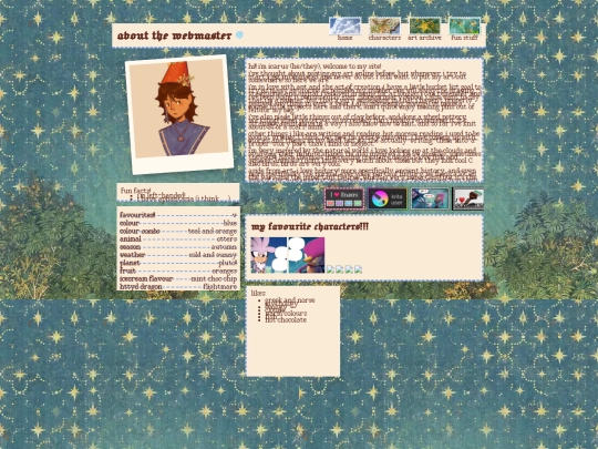 webmaster screenshot