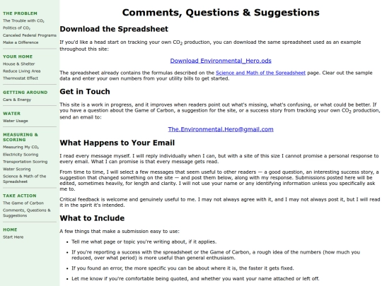 Comments_Questions_Suggestions screenshot