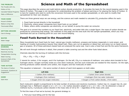 Science_and_Math_of_the_Spreadsheet screenshot