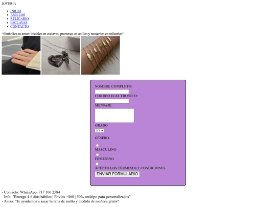 contacto screenshot