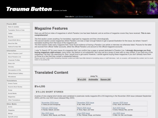 magazine screenshot