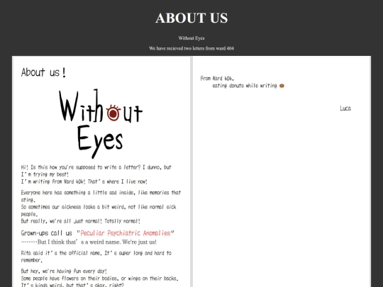 WE/ABOUTUS screenshot