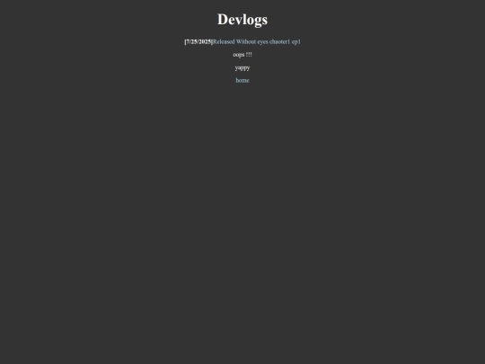 WE/HTMLs/devlogall screenshot