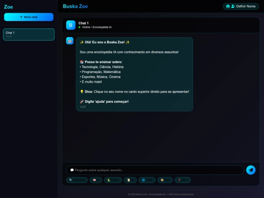Zoe screenshot