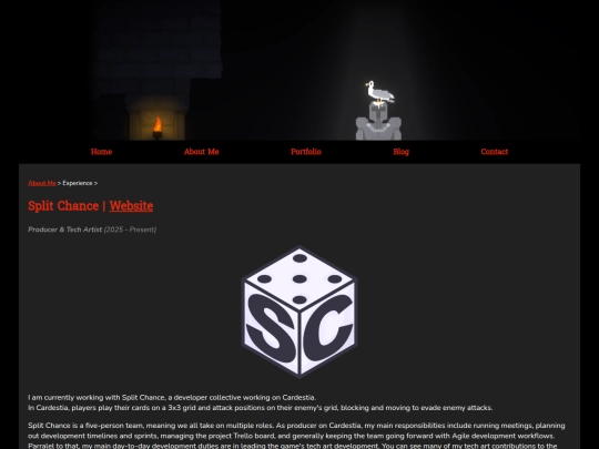 aboutme/splitchance screenshot
