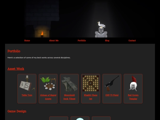 portfolio screenshot