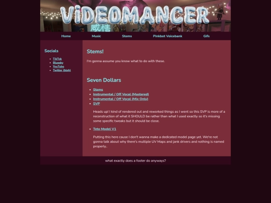 stems screenshot