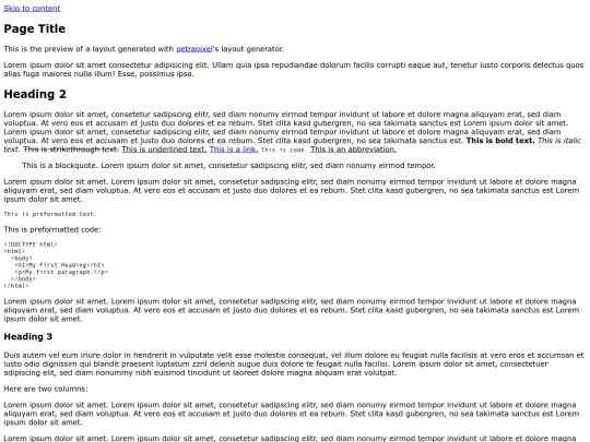 index screenshot
