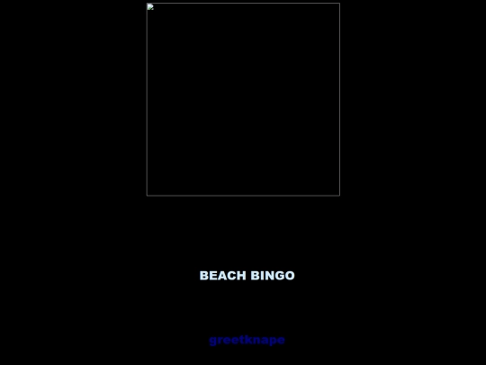 2025 Events/BeachBlanketBingo/greetknape screenshot