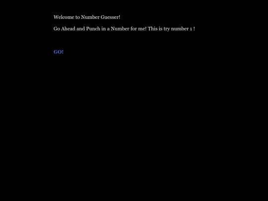 Number Guess Game (1) screenshot