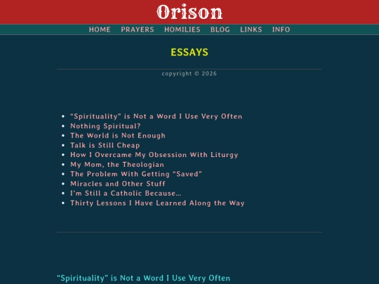 essays screenshot