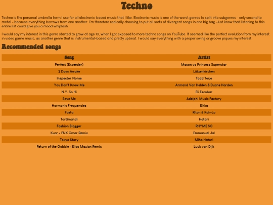 jukebox/techno screenshot