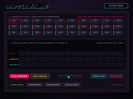 codedemos/demos/chiptunehero screenshot