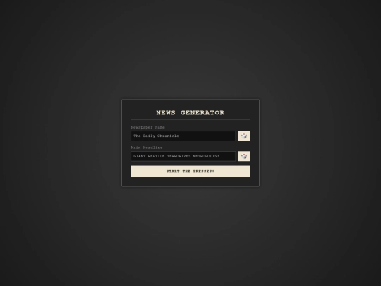 codedemos/demos/newsreel screenshot