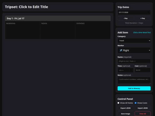 codedemos/projects/tripset/editor screenshot