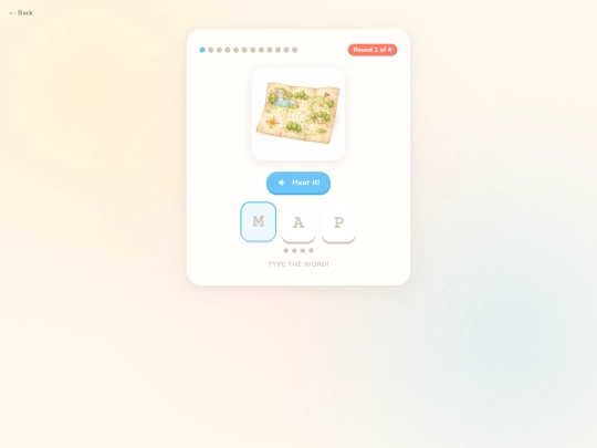 modules/typing screenshot