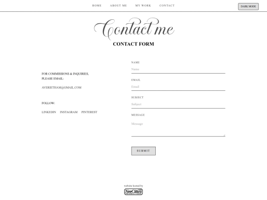 contact screenshot