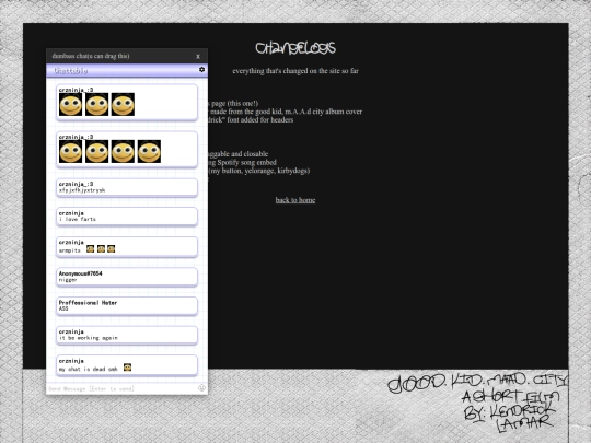 changelogs screenshot
