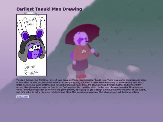 art/old/earlytanukimanconcept screenshot