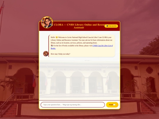 CLORA screenshot