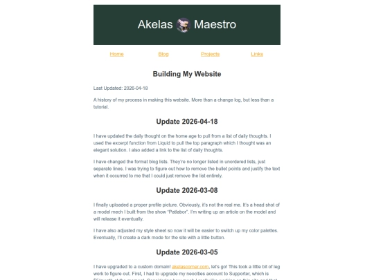 projects/2026/04/18/building-my-website screenshot