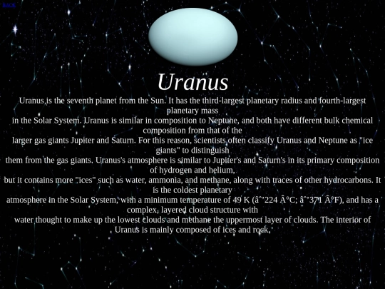 uranus screenshot