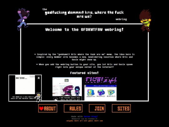 webring screenshot