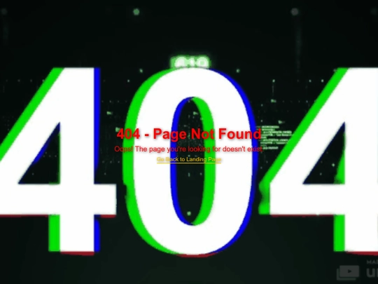 not_found screenshot