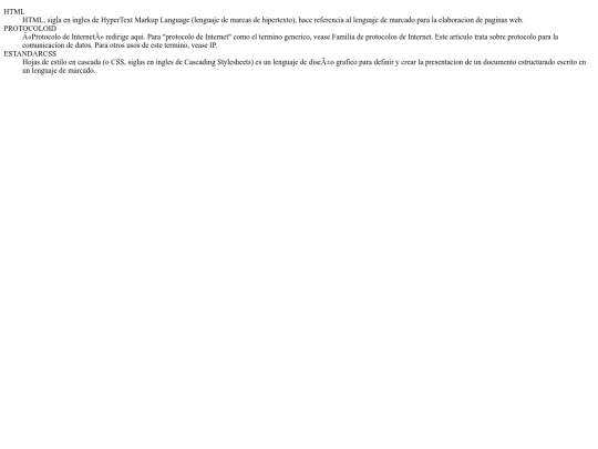 definicion html screenshot