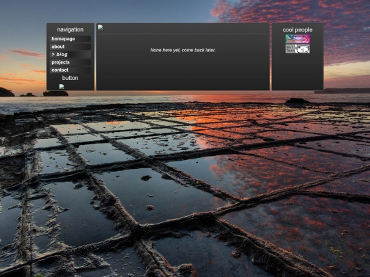 blog screenshot