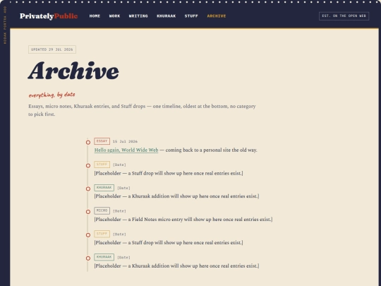 archive screenshot
