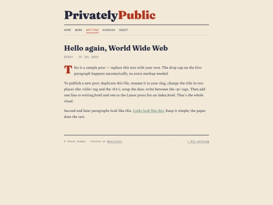 posts/hello-again-world-wide-web screenshot