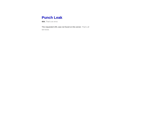 not_found screenshot