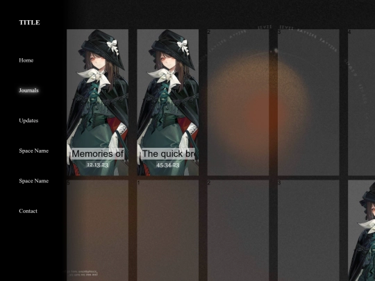 entries screenshot